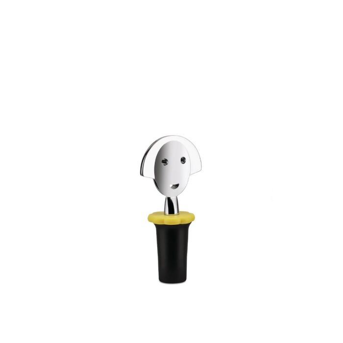 Alessi Anna Stop 2 Bottle Stop - Black